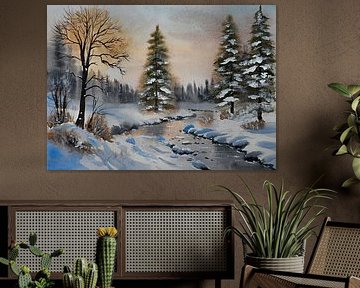 Aquarel part 219 van Tania Perneel