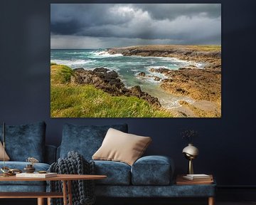 Stormy surf on the Beg er Goalennec peninsula, Quiberon, Brittany