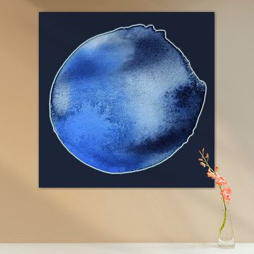 Soft Deep Aqua Mineral 976 - Mineral Blue in Soft Swing Serenity