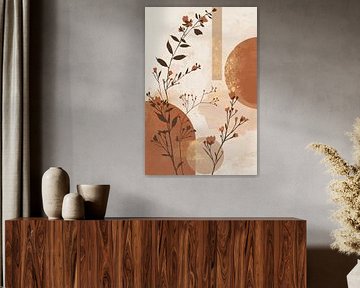 Floral terracotta by Dante S