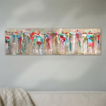 Connected dance people by Atelier Paint-Ing