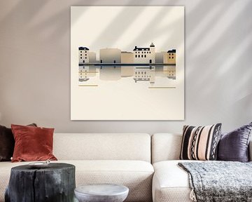 Strandvägen, Stockholm von Clay Artista