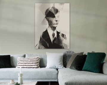 Männliches Porträt von Franka Poulain