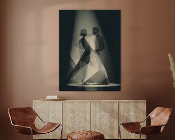 Tanzendes Paar von Franka Poulain