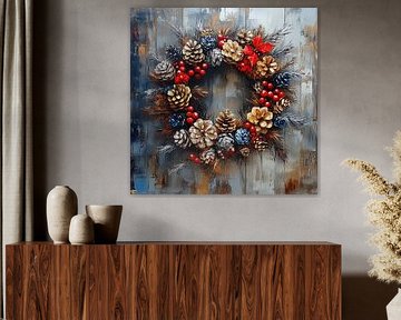 Kerstkrans | Rode Bessen Krans