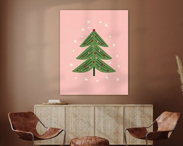 Kerstboom 2 van Angela Minca