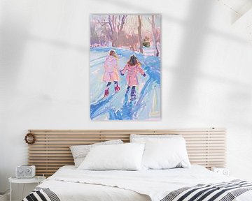 Winter child by Wonderful Art