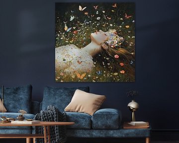 La Belle au Bois Dormant Nature sur Peintures accrocheuses