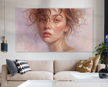 Delicate rust - portret in pastelkleuren