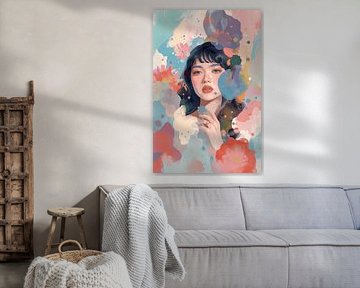 Rose goddess - Timeless feminine grace by Dante S