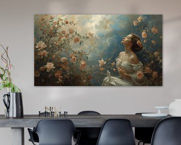 Blütenträume im Himmellicht von Dante S