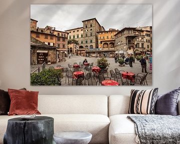 Cortona town square by Rob Boon