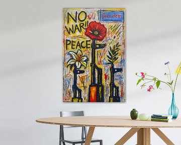 Frieden ohne Krieg Gemälde. von Johannes