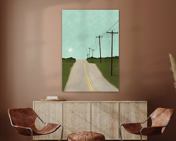 Country road sur Richard Laschon