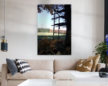 Hochsitz am Kreuzberg in der Rhön