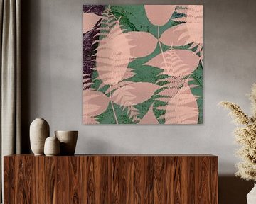 Märchenwald. Wald-Impressionen. Botanische abstrakte Kunst von Dina Dankers