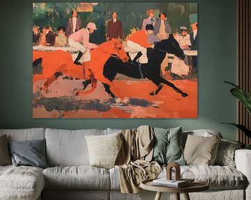 Course de chevaux dynamique