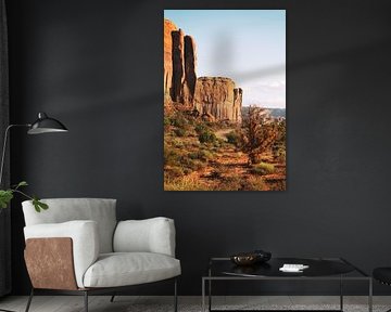 American West - Monument Valley Path von Philippe HUGONNARD