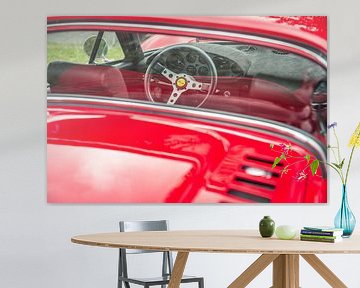 Ferrari Dino 246 GT voiture de sport vintage italienne détail sur Sjoerd van der Wal Photographie