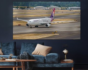 Passagierflugzeug Airbus A330-243 der Hawaiian Airlines. von Jaap van den Berg