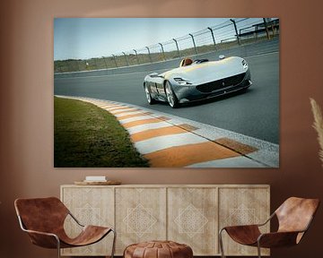 Ferrari Monza SP1 in the Arie Luyendyk bend by Ricardo van de Bor