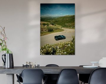 SF90 mit atemberaubender Aussicht