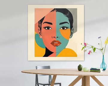 Kleurenharmonie in een cirkel