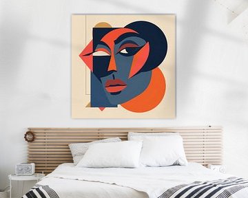 Abstract view with dynamic shapes