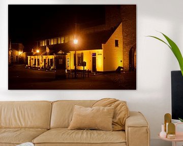 Night wall houses of Harderwijk