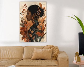 Between flowers and thoughts