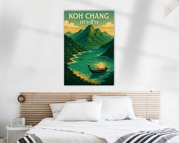 Koh Chang Paradise Bay - Tropical Island Bliss & ; Ocean Horizon Art