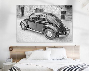 Volkswagen Beetle ou VW Bug voiture classique sur Sjoerd van der Wal Photographie