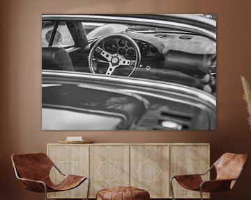 Ferrari Dino 246 GT Italian classic sports car detail