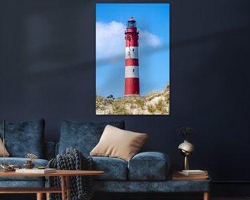 Amrum lighthouse in the dunes by Alexander Baumann