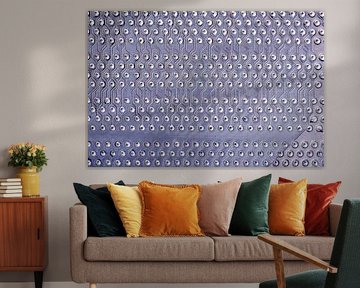 Close-up of the structure of a printed circuit board