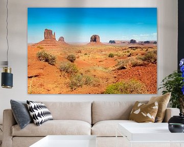 American West - Red Sand Monument Valley