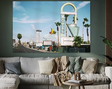 Amerikaans Westen - Centrum van Vegas van Philippe HUGONNARD