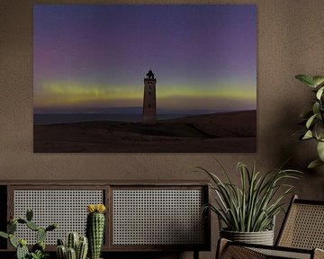 Rubjerg Knude Nordlicht von Sven-Erik Arndt