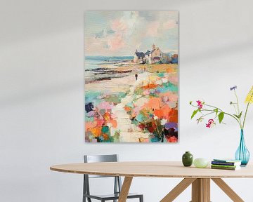 House on the coastal path by Niklas Maximilian