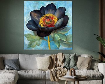 Schwarze Pfingstrose