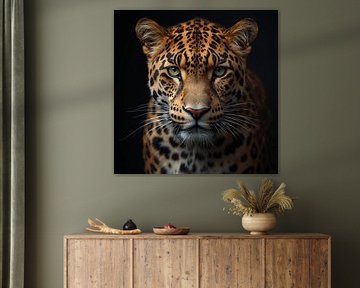 Portrait des Leopards