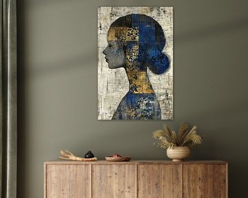 Woman Earth tones by Art Whims