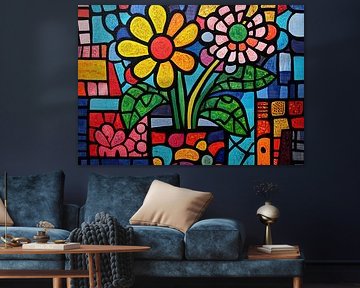 Blumenmalerei | Bunte Blumen