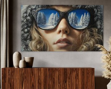 Sneeuw Bril van ARTEO Schilderijen