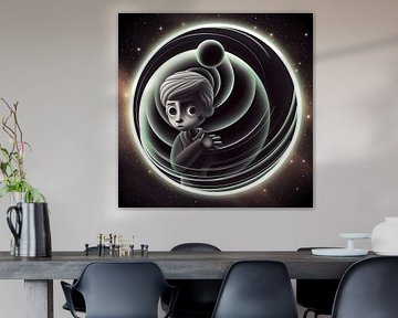 Kind der kosmischen Spirale von Vythryd Arts
