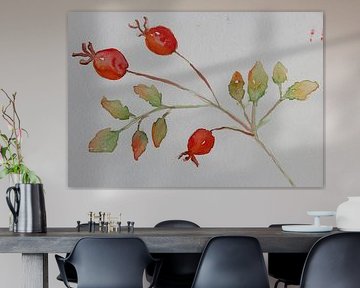 Soft Rosehip glow  by Anja Zinken Bertens