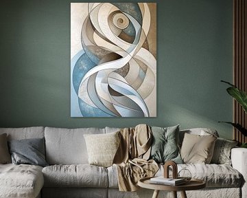 Beige Spirale