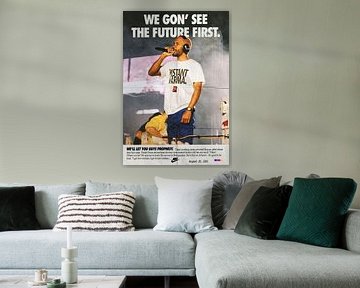 Sneaker Channel Orange - The Future Instant Karma First Concert Poster