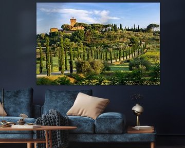 Palazzo near Pienza, Italy