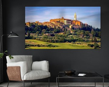 Golden hour in Pienza, Italy by Adelheid Smitt